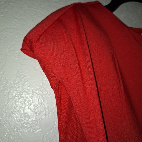 Sofia Jeans by Sofia Vergara Sleeveless Red  Dress Women’s Size XL - Picture 6 of 13